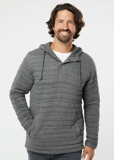 Horizon Quilted Anorak Hooded Pullover Thumbnail