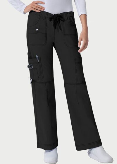 Low Rise Drawstring Cargo Pants Thumbnail