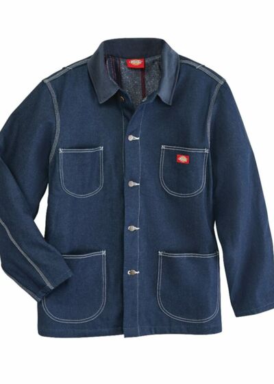Fleece Lined Chore Denim Jacket Thumbnail