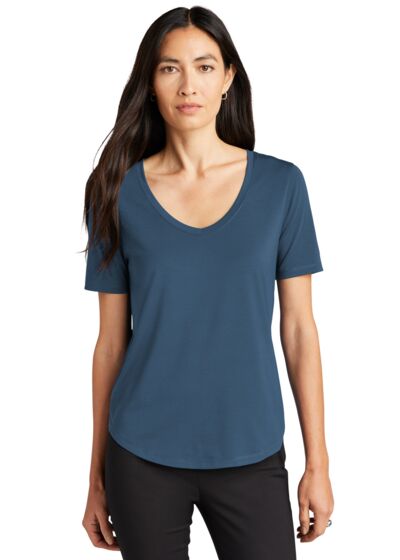Women's Stretch Jersey Relaxed Scoop Thumbnail