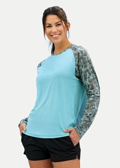 Panama Colorblocked Long Sleeve T-Shirt Thumbnail