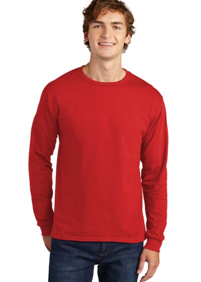 Essential T 100% Cotton Long Sleeve T Shirt Thumbnail