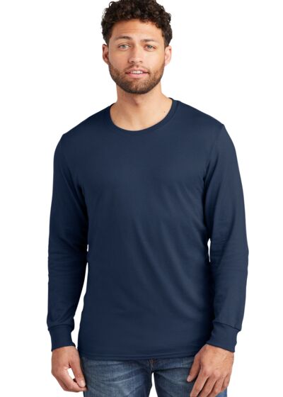 Premium Blend Ring Spun Long Sleeve T Shirt Thumbnail