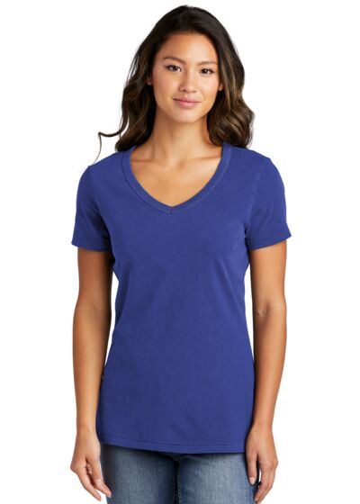 Women's Beach Wash ® Garment Dyed V Neck Tee Thumbnail
