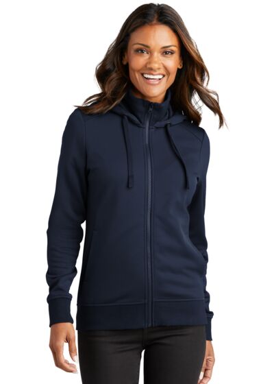 Women's Smooth Fleece Hooded Jacket Thumbnail