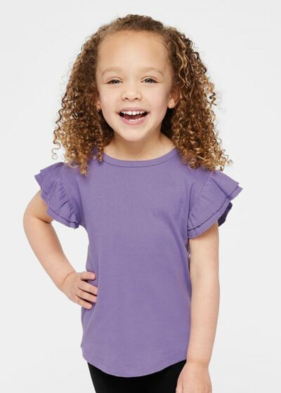 Toddler Flutter Sleeve Tee Thumbnail