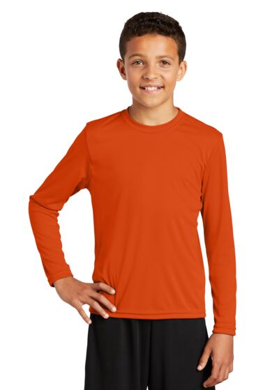 Youth Long Sleeve PosiCharge ® Competitor Tee Thumbnail