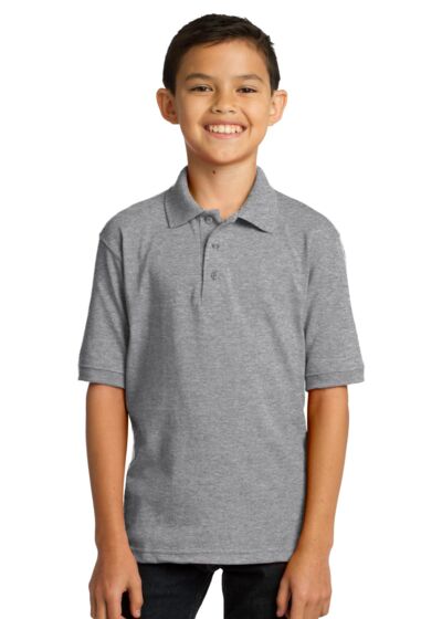 Youth Core Blend Jersey Knit Polo Thumbnail