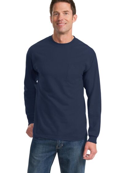Long Sleeve Essential Pocket Tee Thumbnail