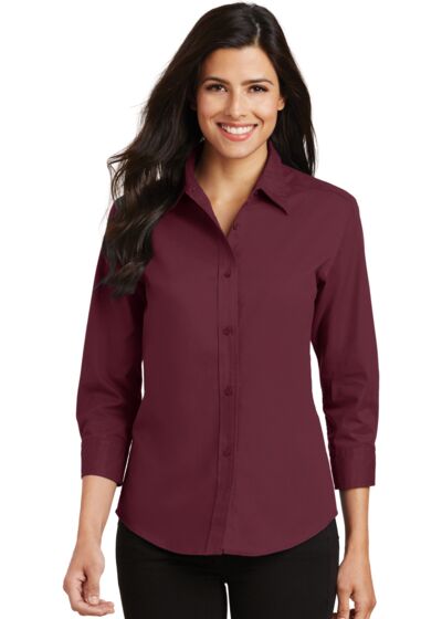 Women's 3/4 Sleeve Easy Care Shirt Thumbnail