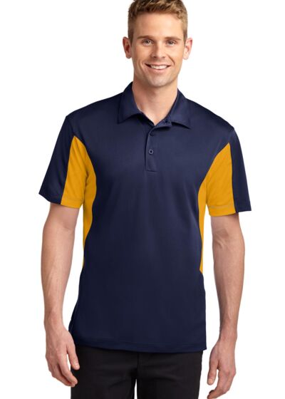 Side Blocked Micropique Sport Wick ® Polo Thumbnail