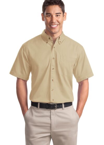Short Sleeve Twill Shirt Thumbnail