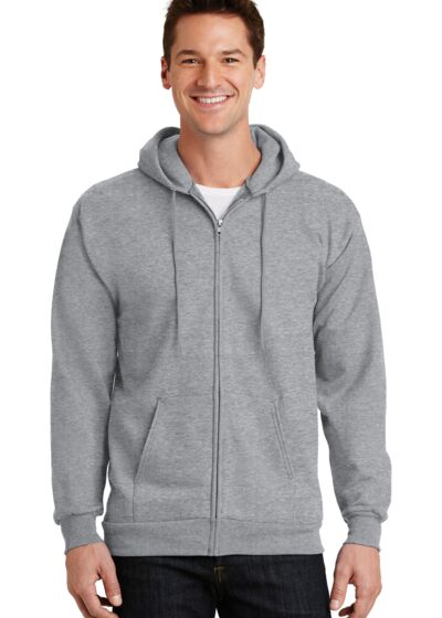 Essential Fleece Full Zip Hooded Sweatshirt Thumbnail