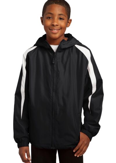 Youth Fleece Lined Colorblock Jacket Thumbnail