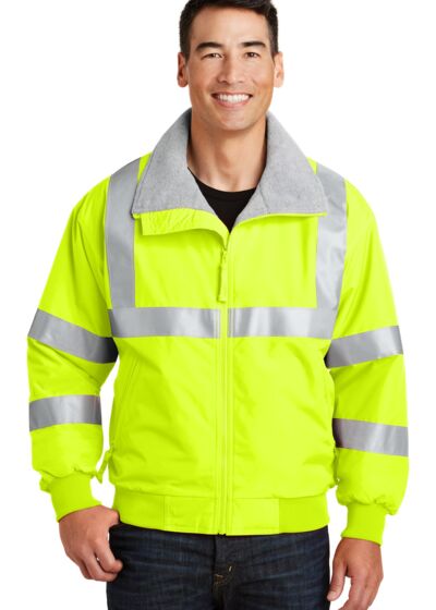 Enhanced Visibility Challenger Jacket with Reflective Taping Thumbnail