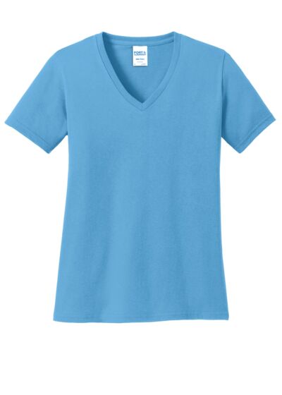 Women's Core Cotton V Neck Tee Thumbnail