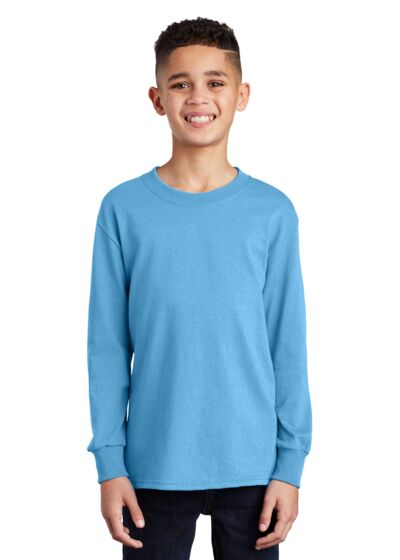 Youth Long Sleeve Core Cotton Tee Thumbnail