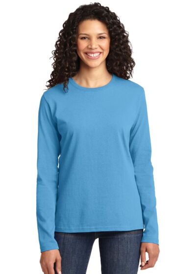 Women's Long Sleeve Core Cotton Tee Thumbnail