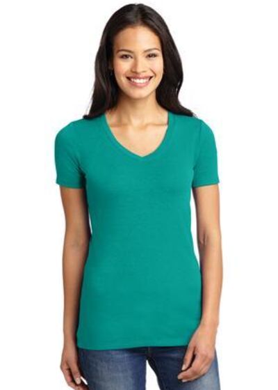 Ladies Concept Stretch V Neck Tee Thumbnail