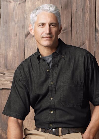 Denim Short Sleeve Shirt Thumbnail