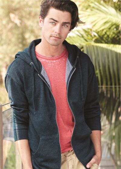 Midweight Full-Zip Hooded Sweatshirt Thumbnail