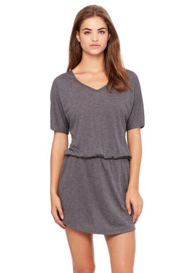 Women's Flowy V-neck Dress Thumbnail