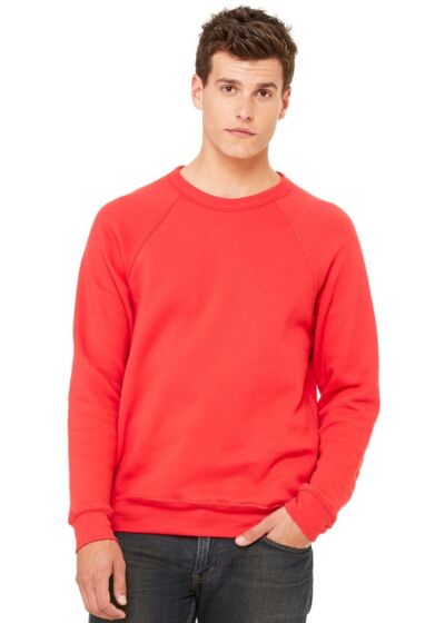 Sponge Fleece Raglan Crewneck Sweatshirt Thumbnail