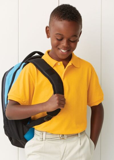 SpotShield® Youth 50/50 Polo Thumbnail