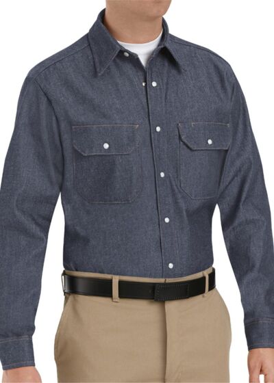 Deluxe Denim Long Sleeve Shirt Thumbnail