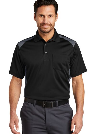 Select Snag Proof Two Way Colorblock Pocket Polo Thumbnail
