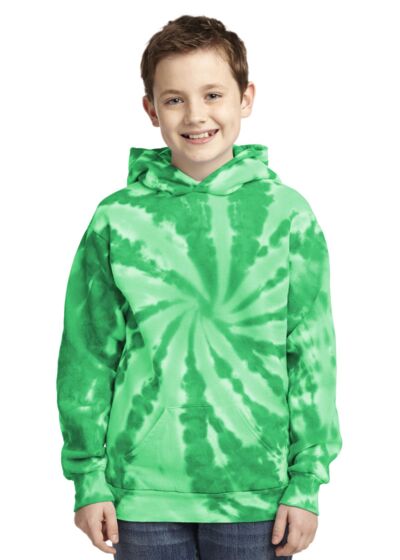 Youth Tie Dye Pullover Hooded Sweatshirt Thumbnail