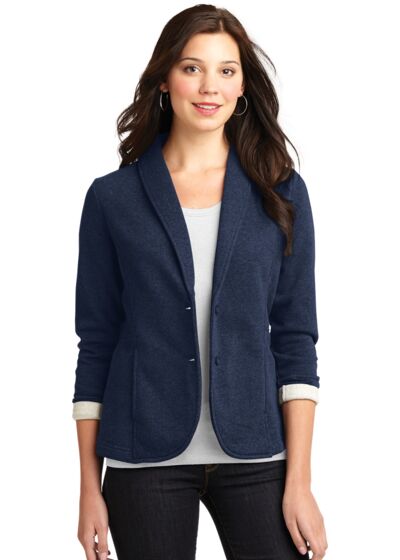 Women's Fleece Blazer Thumbnail