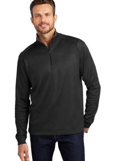 Vertical Texture 1/4 Zip Pullover Thumbnail