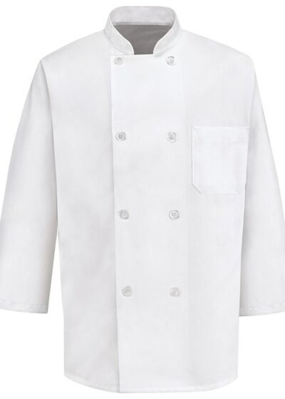 Three-Quarter Sleeve Chef Coat Thumbnail