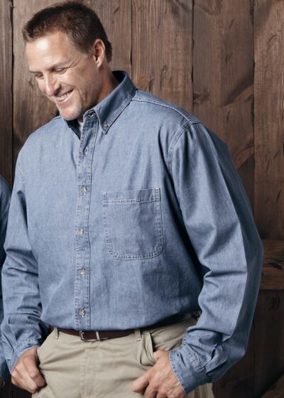 Denim Shirt Tall Sizes Thumbnail