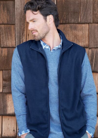 Microfleece Full-Zip Vest Thumbnail