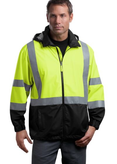 Ansi 107 Class 3 Safety Windbreaker Thumbnail