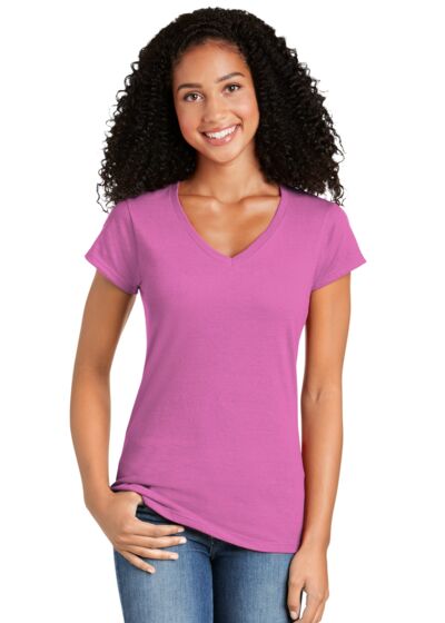 Softstyle ® Women's Fit V Neck T Shirt Thumbnail