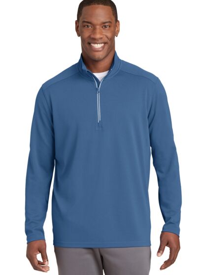 Sport Wick ® Textured 1/4 Zip Pullover Thumbnail