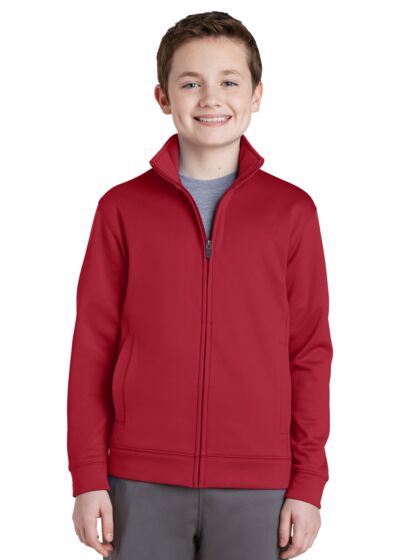 Youth Sport Wick ® Fleece Full Zip Jacket Thumbnail