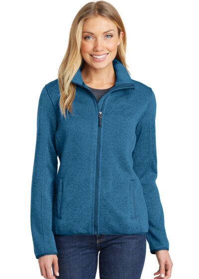 Women's Sweater Fleece Jacket Thumbnail
