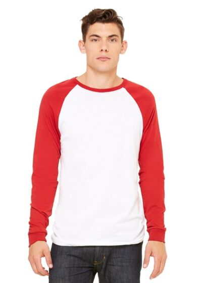 Long Sleeve Jersey Baseball Tee Thumbnail