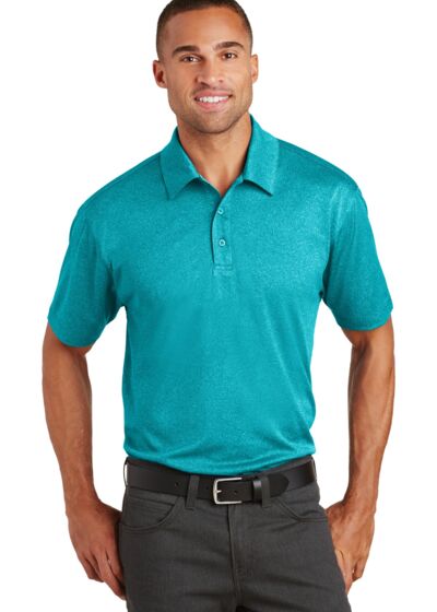Trace Heather Polo Thumbnail