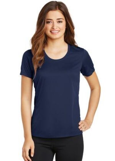 Ladies PosiCharge ® Elevate Scoop Neck Tee Thumbnail