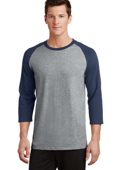 Core Blend 3/4 Sleeve Raglan Tee Thumbnail