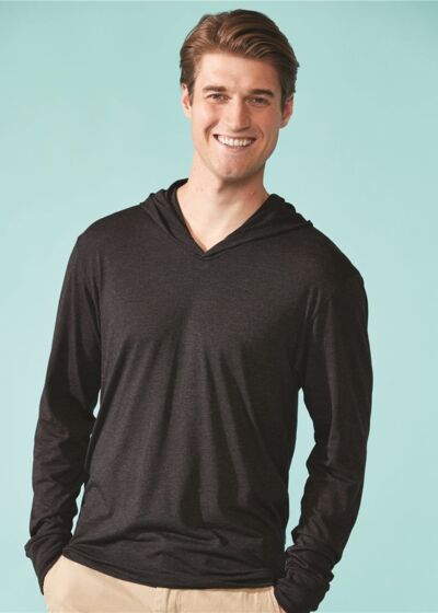 Triblend Hooded Long Sleeve Pullover Thumbnail