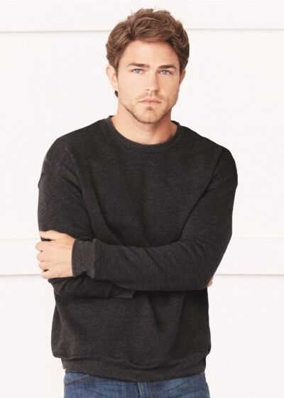 Sponge Fleece Drop Shoulder Crewneck Sweatshirt Thumbnail