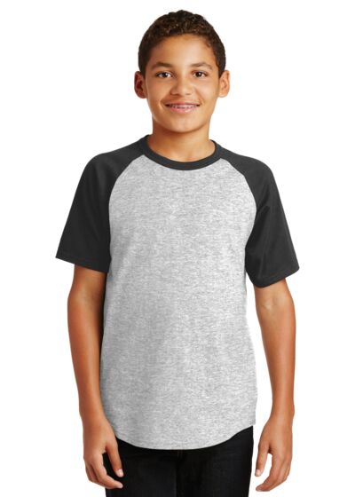 Youth Short Sleeve Colorblock Raglan Jersey Thumbnail