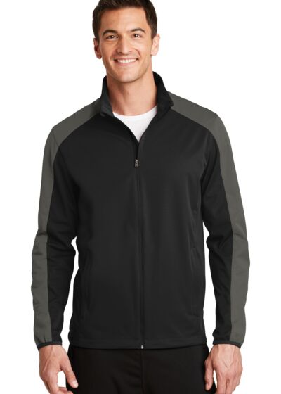 Active Colorblock Soft Shell Jacket Thumbnail
