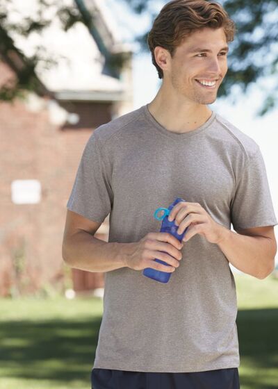 Kinergy Heathered Training T-Shirt Thumbnail